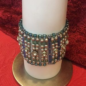 Women's Multilayer Stretch Cuff Bracelets